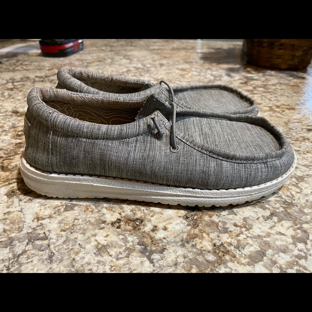 Youth Hey Dudes - Size Y5 - Gray